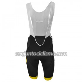 Conjunto Maillot + Culotte Corto con tirantes 2018 Direct Energie N001